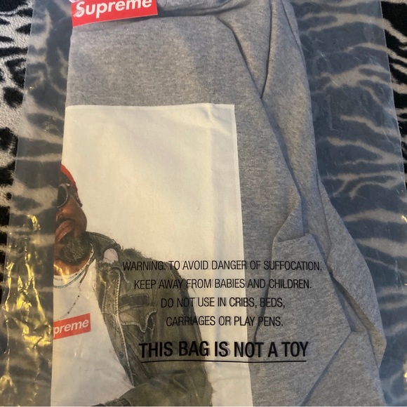 Supreme andre 3000 t shirt size small grey - Picture 4 of 5